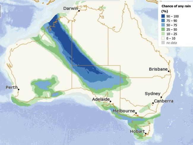 Chance of rain expected on Wednesday. Picture: Supplied.