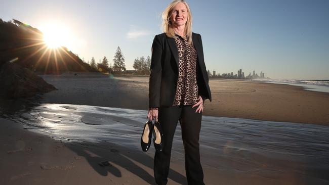 Councillor Pauline Young at Miami Beach. Picture Glenn Hampson