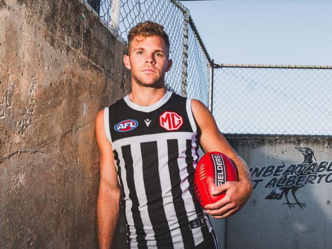 Houston will don the black and white next year, at Collingwood. Picture: Matt Sampson