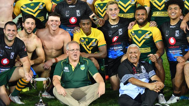 The Prime Minister’s XIII game again demonstrated Fiji’s love of the game. Photo: AAP Image/David Mariuz