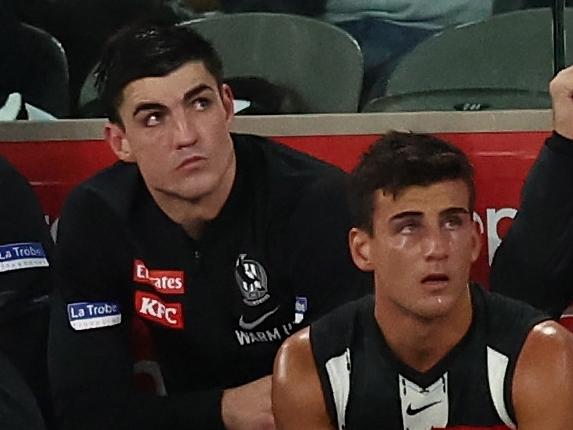 The Pies are set to be without Brayden Maynard for an extended period. Picture: James Wiltshire/AFL Photos via Getty Images