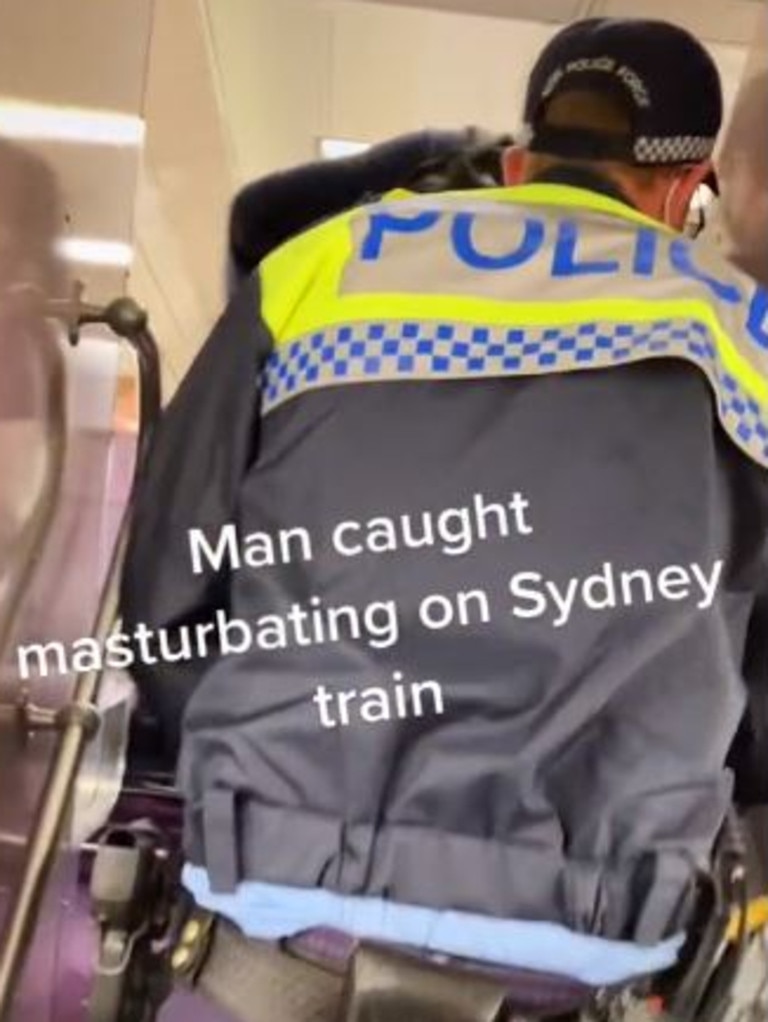He was arrested and charged. Picture: Billy Burner/TikTok