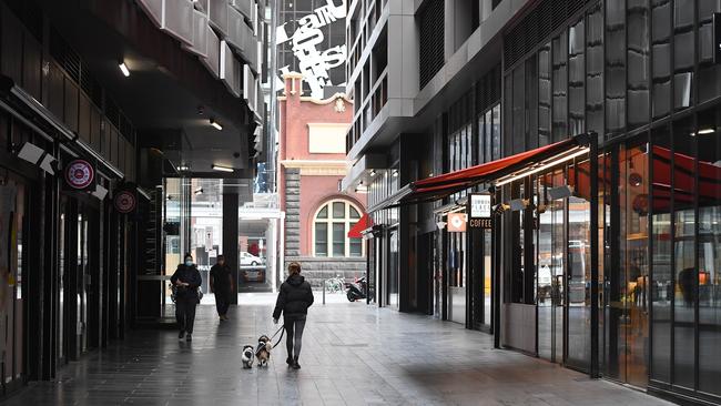 Victorian businesses are awaiting a plan to move Victoria out of stage four restrictions. Picture: Getty Images