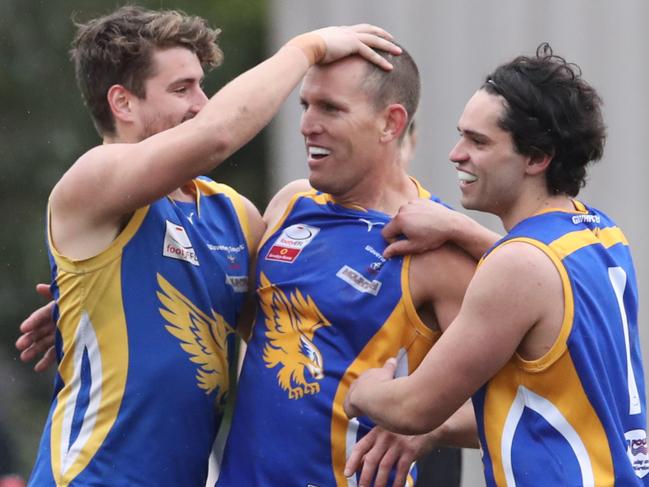 during the Efl (Div 4): Glen Waverley v East Burwood game. Saturday, September 1. 2018. Picture: David Crosling