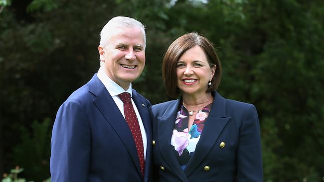 Mr McCormack and Catherine have been married for 31 years. Picture: Kym Smith