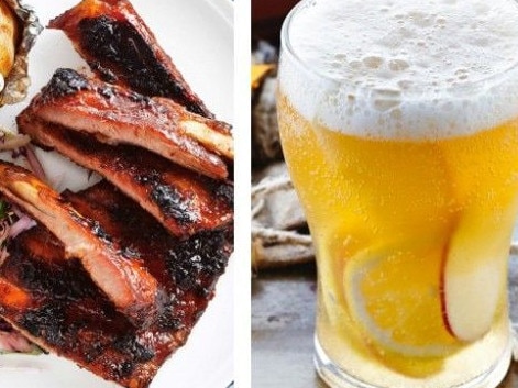 Pork goes great with beer.