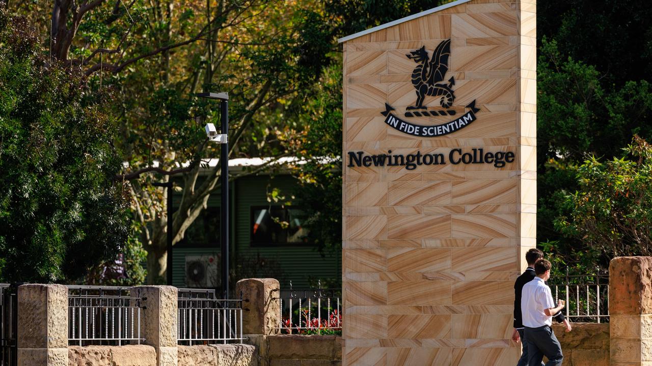 Newington College is pushing ahead with its co-ed change. Picture: Justin Lloyd.