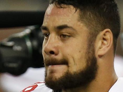 DETROIT, MI - DECEMBER 27: Jarryd Hayne #38 of the San Francisco 49ers walks off the field after pregame warm ups prior to playing the Detroit Lions at Ford Field on December 27, 2015 in Detroit, Michigan. Gregory Shamus/Getty Images/AFP == FOR NEWSPAPERS, INTERNET, TELCOS & TELEVISION USE ONLY ==