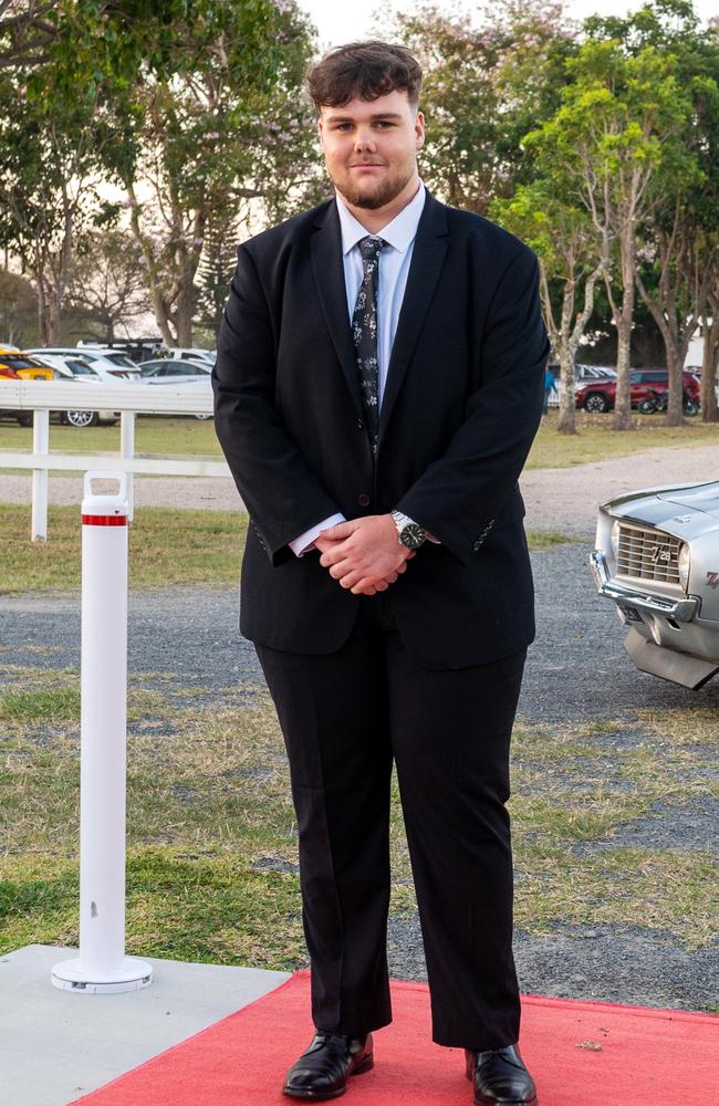 Harrison Watson at Mackay State High School, Mackay Turf Club Saturday 14 October 2023 Picture: Michaela Harlow