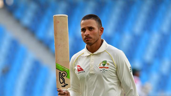 Usman Khawaja produced the innings of his career to save Australia, and top our ratings. Picture: Getty