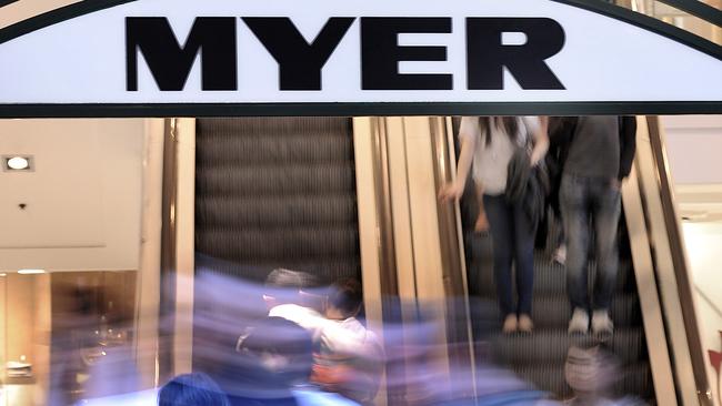 Myer’s Christmas Club members are angry after their cards failed to arrive on time. Picture: Jack Atley/Bloomberg