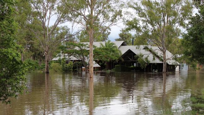 SWAMPED: Jeff Lennox's home and business were swamped by half a metre of water during the floods. Photo Vanessa Marsh / NewsMail