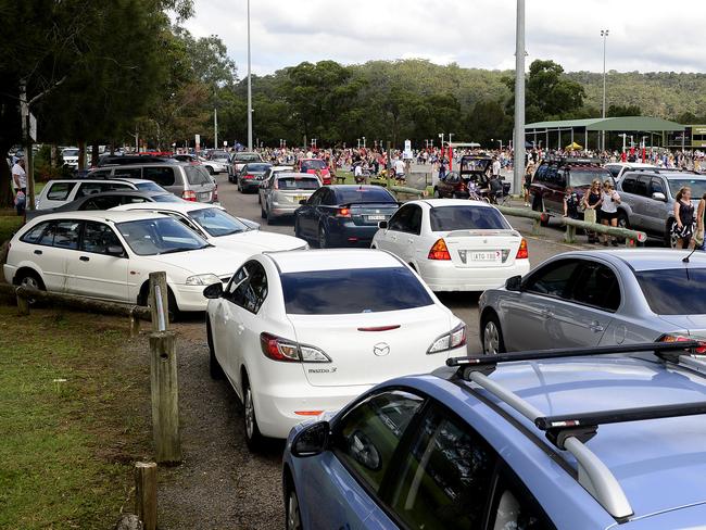 Car parking is a nightmare at the start of the netball season at Adcock Park.