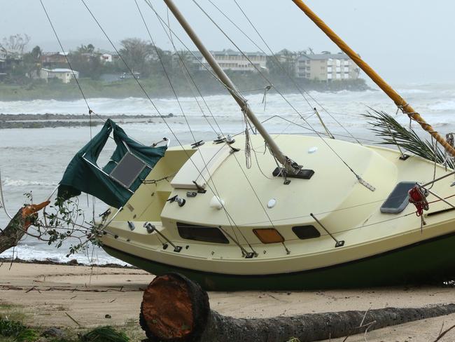 Airlie Beach wakes to a post cyclone Debbie world. Photographer: Liam Kidston