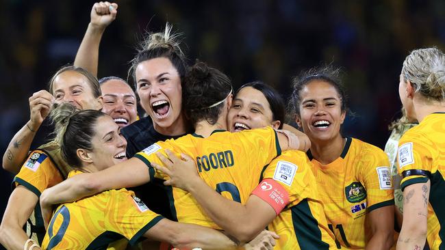 Millions of Aussies tuned in to watch the Matildas. Photo: Adam Head