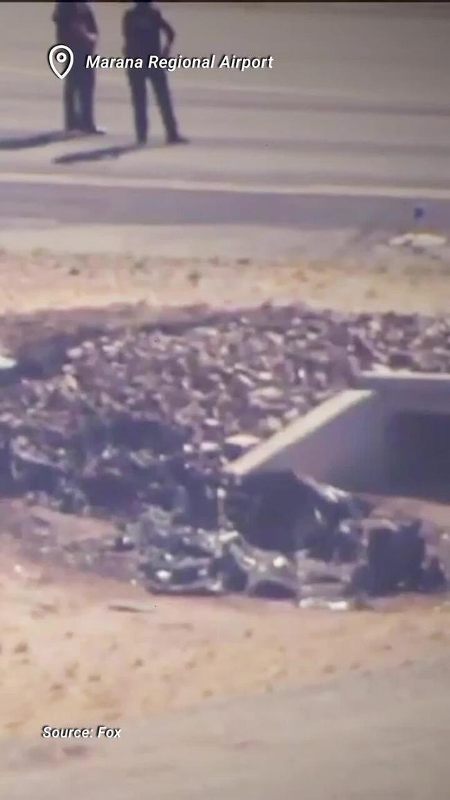 Multiple fatalities after planes collide mid air in Arizona