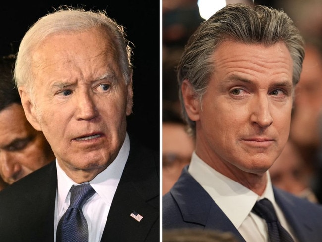 Joe Biden reportedly has no plans to step down despite suggestions California governor Gavin Newsom is being positioned as a replacement.