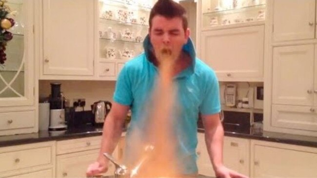 The Cinnamon Challenge: even if you didn't hear about half of the crazy challenges on this list, this is one you would have struggled to miss if you owned a phone. This viral trend involved attempting to swallow a spoonful of ground cinnamon without drinking any water. By 2012, there were millions of videos online - despite the choking hazards, respiratory problems and liver damage that followed. Picture: YouTube