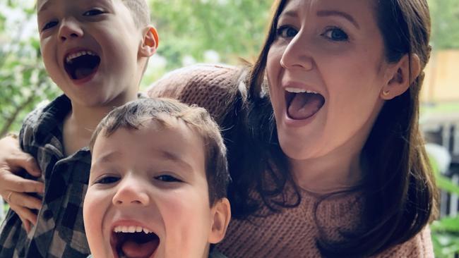 Rebecca was shocked to uncover how badly her super was affected just from her having kids. Picture: Supplied