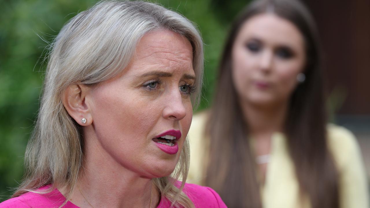 Tourism Minister Kate Jones at Currumbin Wildlife Sanctuary, which will open on June 26. Picture Glenn Hampson