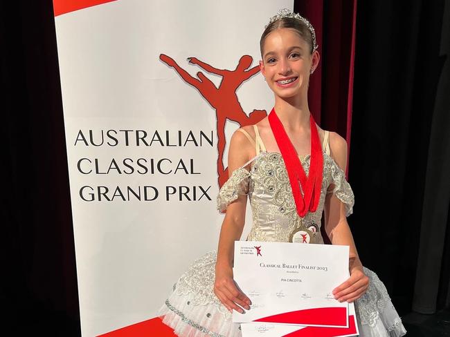 Haileybury College ballet performer Pia Cincotta. Picture: Supplied.