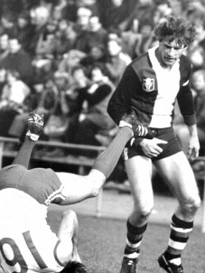 Tasmanian footballer Robbie Dykes when he played for New Norfolk.