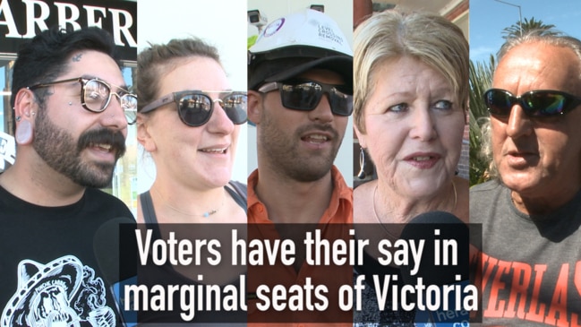 Voters have their say in marginal seats of Victoria