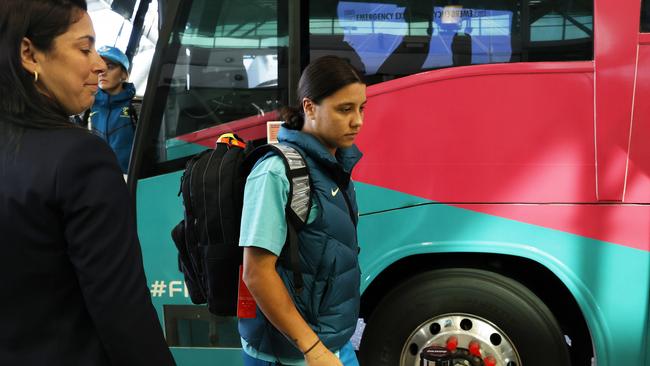 Matildas player Sam Kerr won’t be in camp for the Matildas this time around. Picture: Jonathan Ng