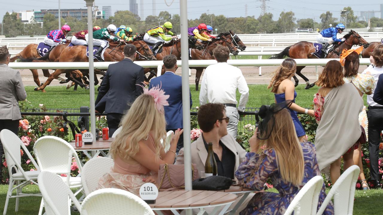 NZ star sprinter Imperatriz faced In Secret, Asfoora, and Bella Nipotina in the 1200m Darley Champions Sprint. Picture: NCA NewsWire / David Crosling