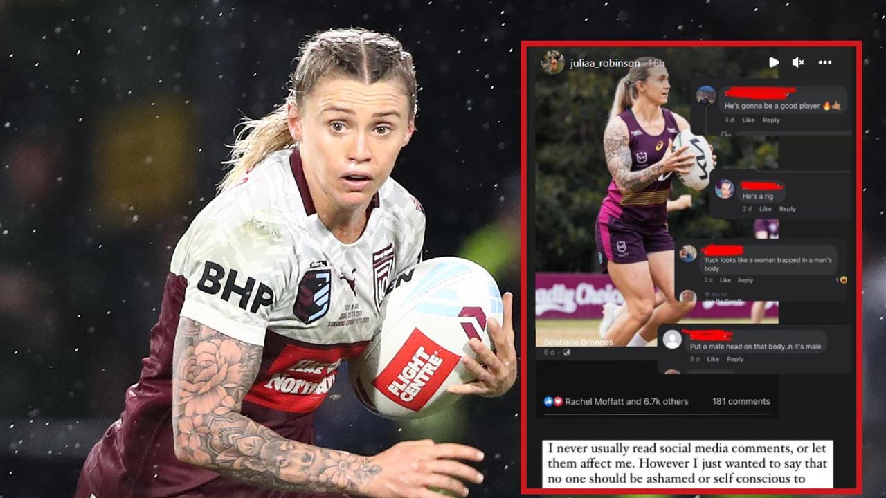 Official Telstra Women's Premiership profile of Julia Robinson for Brisbane  Broncos Women