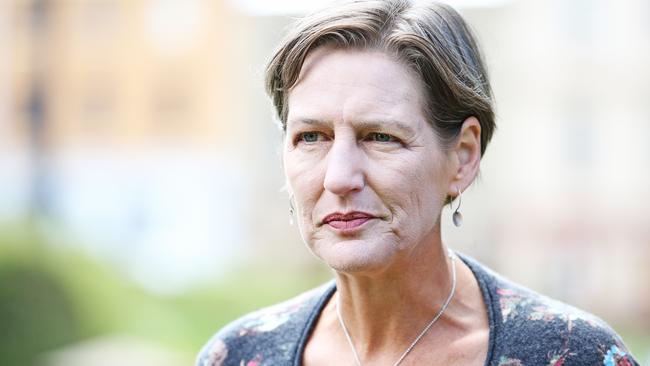 Greens leader Cassy O’Connor welcomes the decision to recall Parliament. Picture: ZAK SIMMONDS