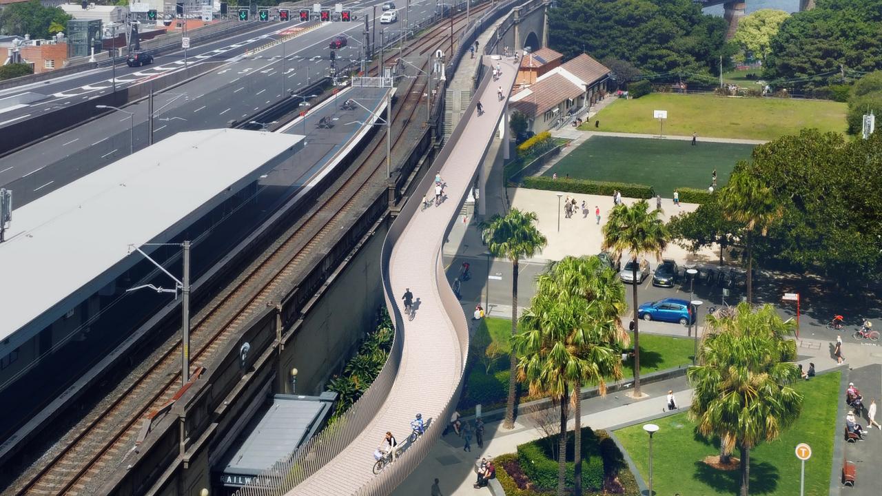 Sydney Harbour Bridge bike ramp final design revealed Daily Telegraph