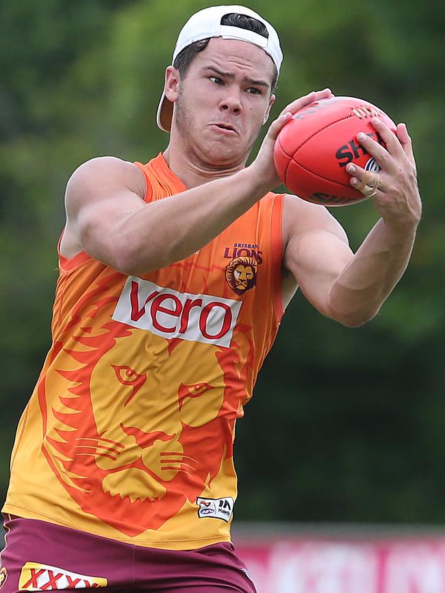 Cameron Rayner at Brisbane training.