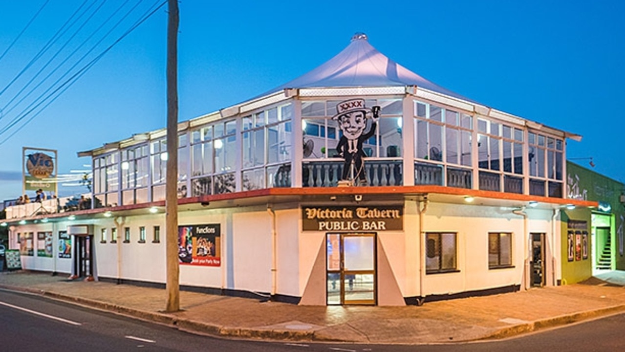The Victoria Tavern, at 1 & 5 Musgrave Street and 49 Bridge Street in the Rockhampton suburb of Berserker, is up for sale. Picture: Contributed