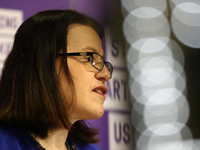 Victoria’s health Minister Jenny Mikakos has quit over the failure of the hotel quarantine scheme. Picture: Getty