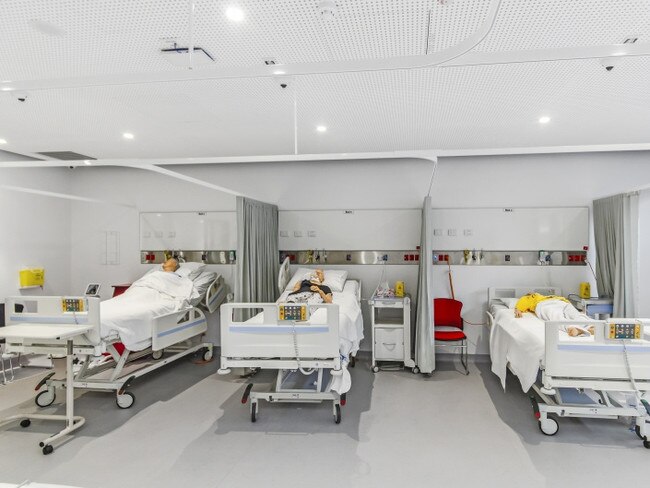 TAFE Queensland Pimlico health facilities double as a fully-functioning hospital ward.