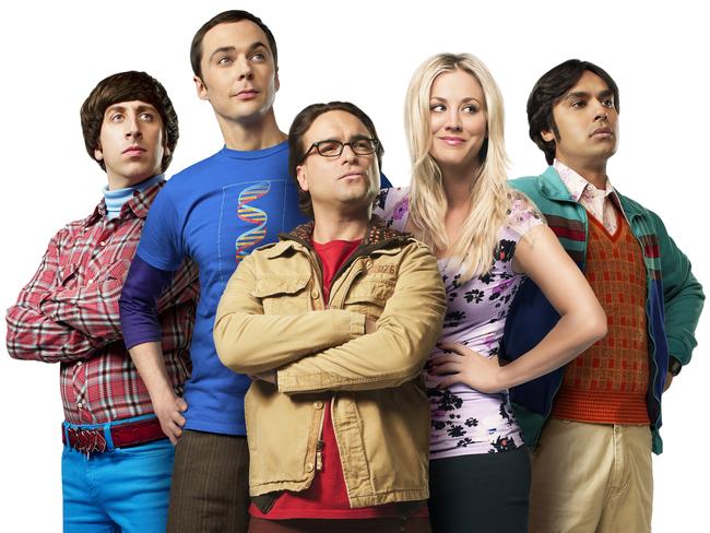 The stars of &lt;i&gt;The Big Bang Theory&lt;/i&gt;.