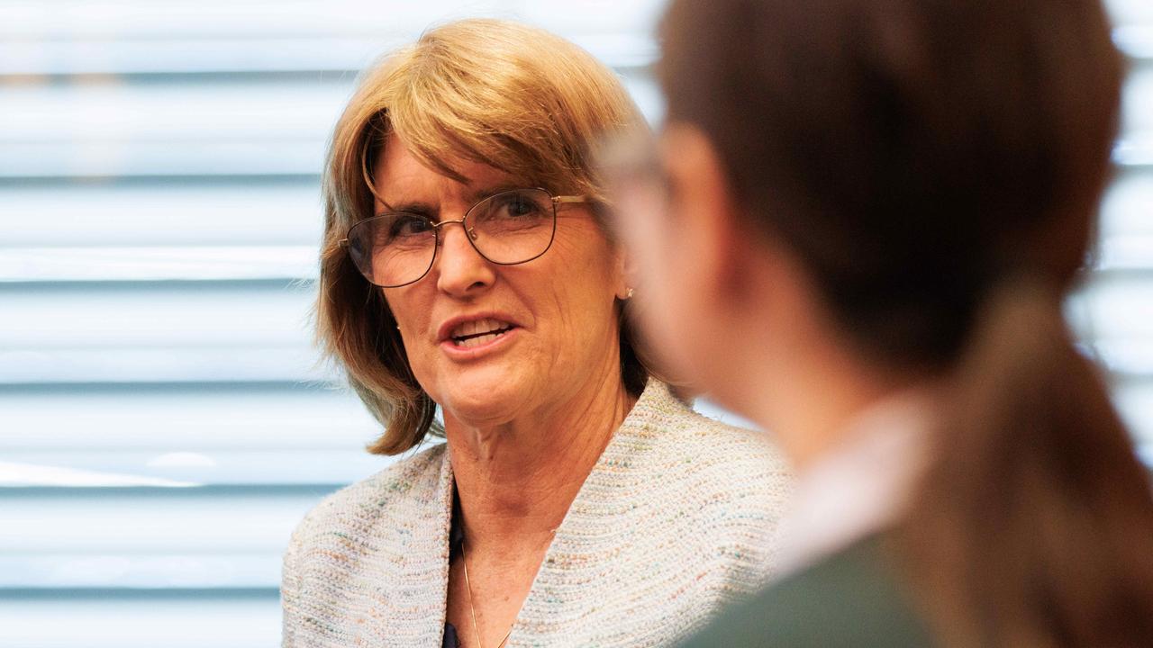 RBA Governor Michele Bullock (pictured) is under pressure to cut rates. Picture: NewsWire / Max Mason-Hubers