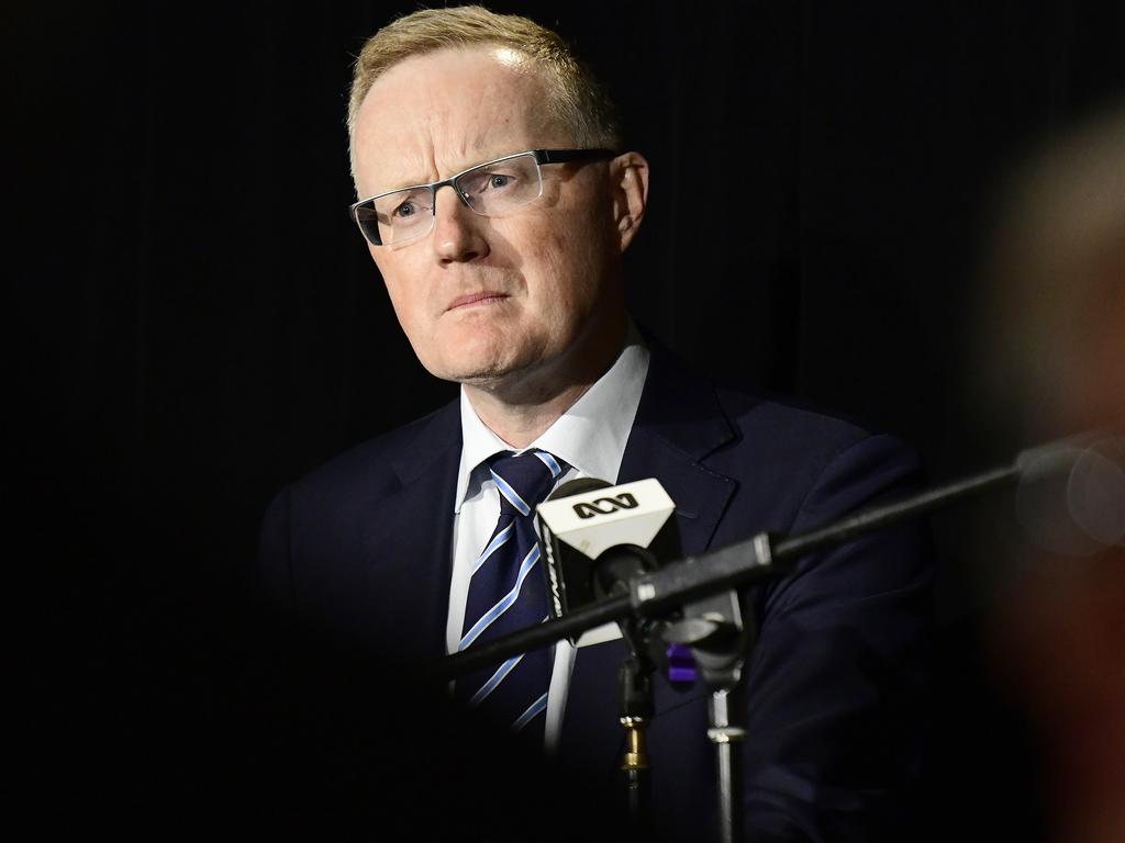 The Governor of the Reserve Bank of Australia Dr Philip Lowe. Picture: Bianca De Marchi/AAP