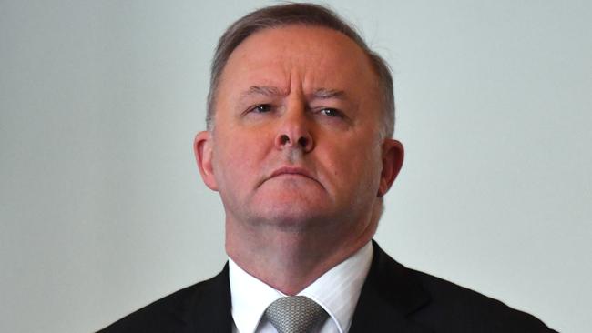 Labor leader Anthony Albanese has histor­ically been at odds with sections of the trade union movement. Picture: AAP