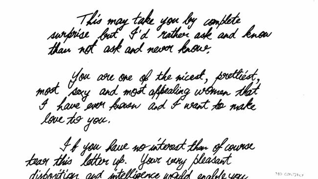 Mr Young was dismissed by the council in 2005 as a result of the ‘love letter scandal’.