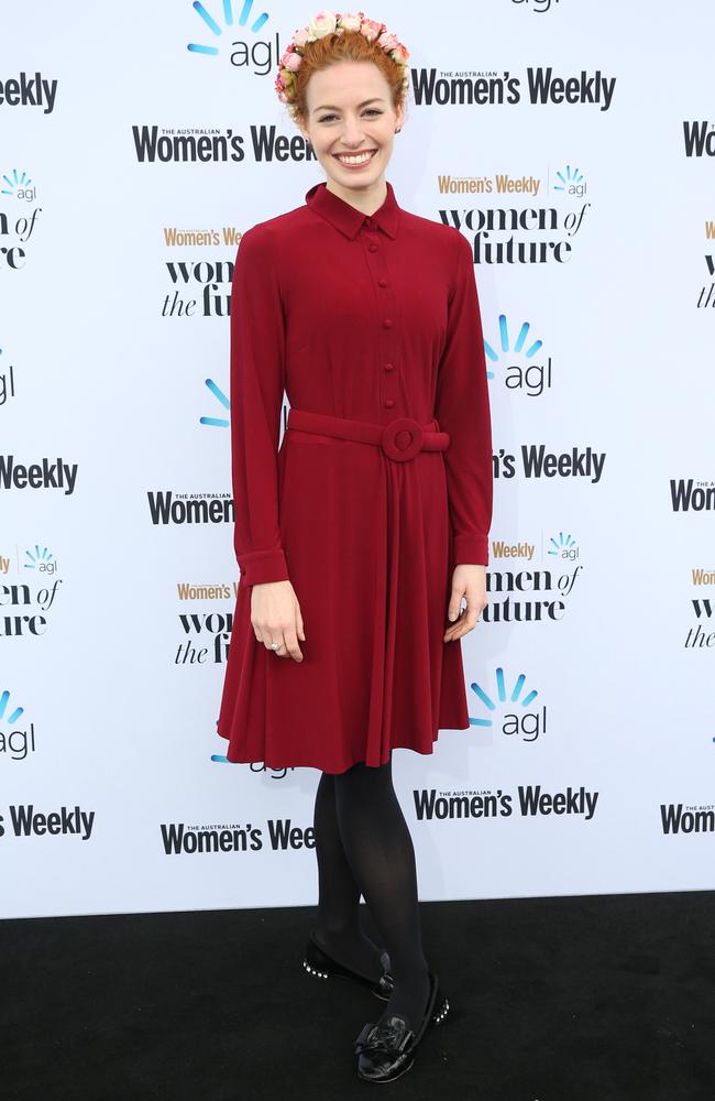 Emma Watkins spoke at the Womens Weekly Women of the Future at The Rocks. Picture: Richard Dobson