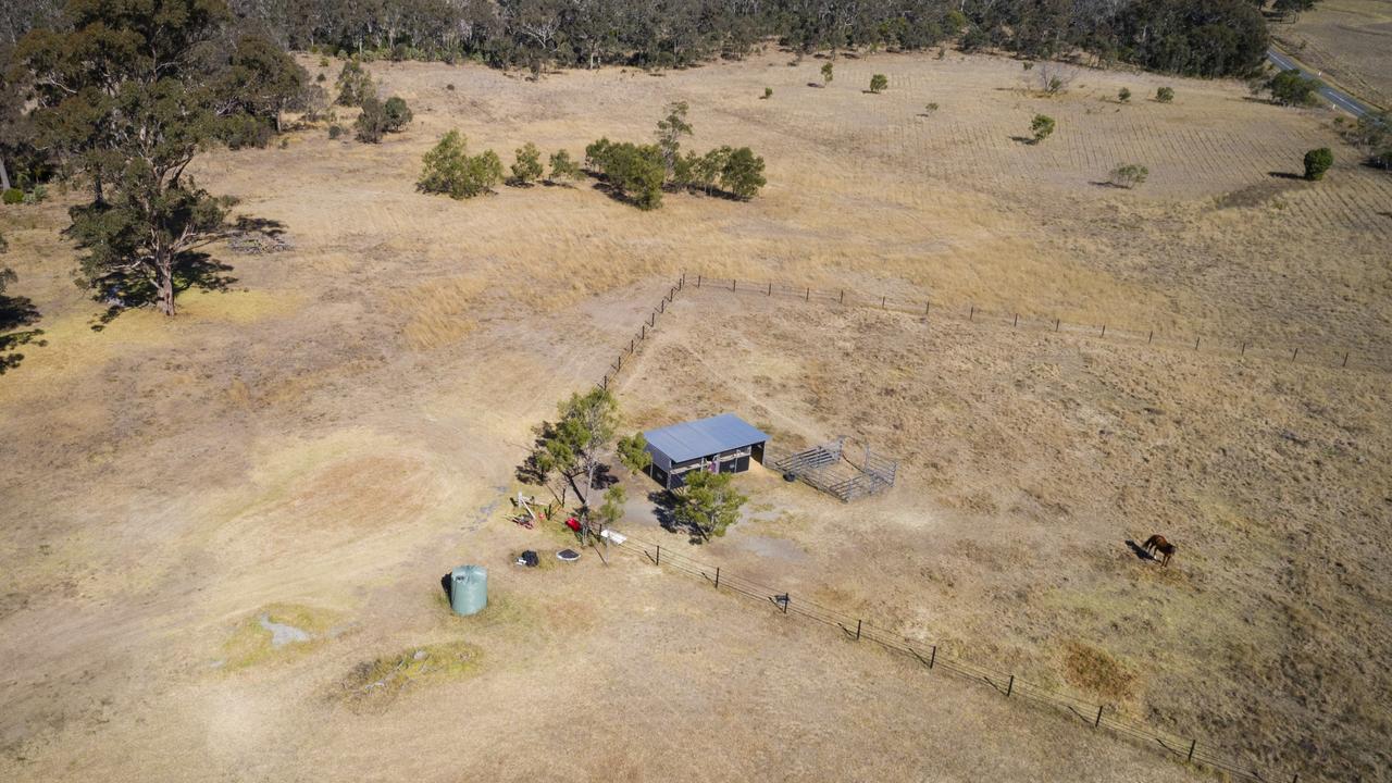 Patrick Elliott and Tami Simpson moved to a property at Groomsville for a treechange, Wednesday, June 28, 2023. Picture: Kevin Farmer