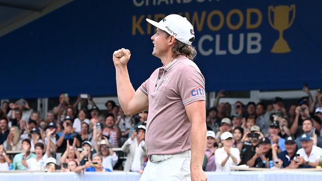 Smith won his third Australian PGA last November. Picture: Bradley Kanaris/Getty Images