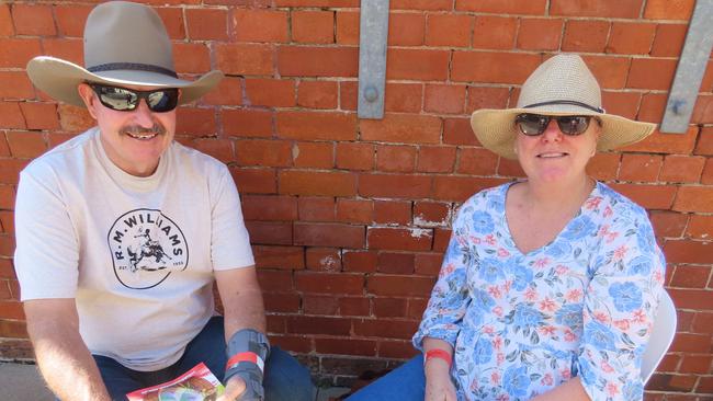 Hamish and Hayley Morton at the Relish food & Wine Festival.