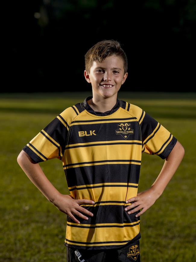 Yatala Rams Junior Rugby Union Club members. Tamah Frey, 12. Picture: Jerad Williams