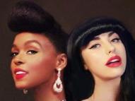 Janelle Monae and Kimbra will co-headline The Golden Electric Tour in May. Pic supplied by Live Nation.