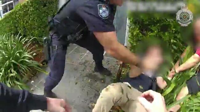 Watch: Dramatic footage of alleged Sunshine Coast knifepoint robbery at Gold Coast