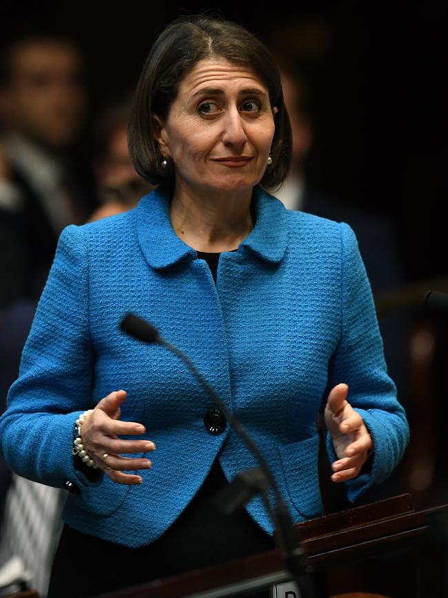 NSW Premier Gladys Berejiklian came back from holidays to chaos. Picture: AAP Image/Joel Carrett