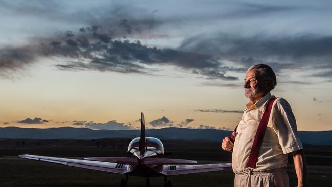 Benambra pilot and councillor Ben Buckley has passed away. Picture: Jason Edwards